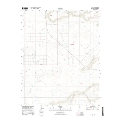 2017 Map of La Silla, 2017 Print