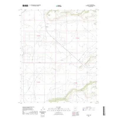 2023 Map of La Silla, 2023 Print