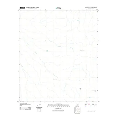 2011 Map of La Tortuga Butte, 2011 Print