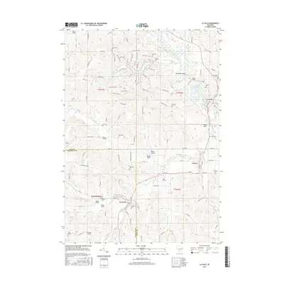 2016 Map of La Valle, 2016 Print