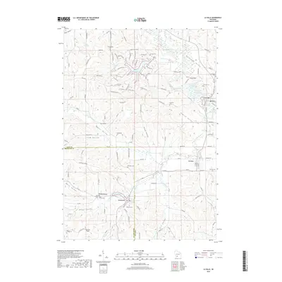 2018 Map of La Valle, 2018 Print