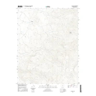 2016 Map of La Valley, 2016 Print