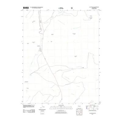 2011 Map of La Ventana, 2011 Print