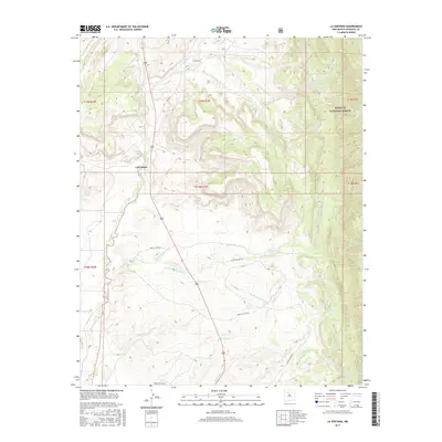 2017 Map of La Ventana, 2017 Print