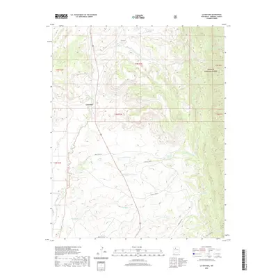 2020 Map of La Ventana, 2020 Print