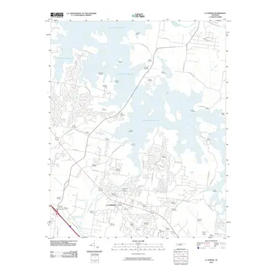 2010 Map of La Vergne, 2010 Print