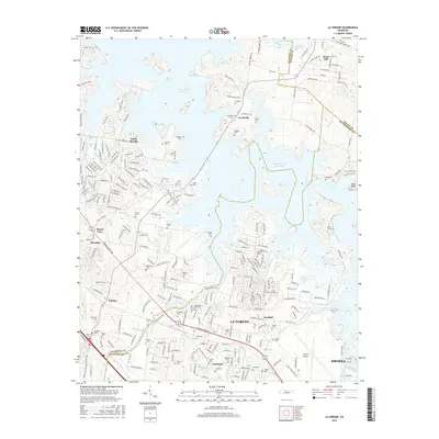 2016 Map of La Vergne, 2016 Print
