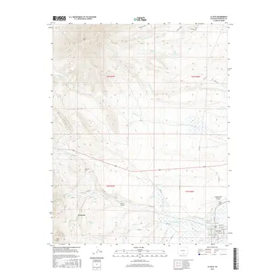 2016 Map of La Veta, 2016 Print
