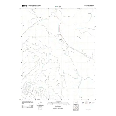 2010 Map of La Veta Pass, 2010 Print