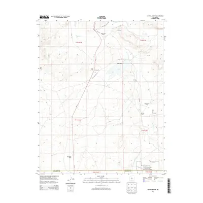 2013 Map of La Vida Mission, 2013 Print