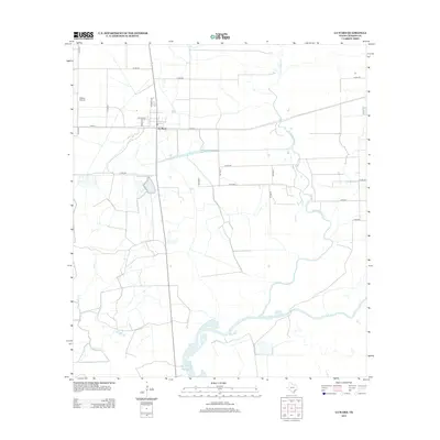 2013 Map of La Ward, 2013 Print