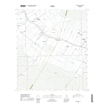 2018 Map of Labadieville, 2018 Print