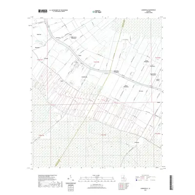 2020 Map of Labadieville, 2020 Print