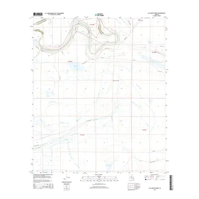 2015 Map of Lac Sainte Agnes, 2015 Print
