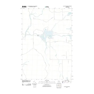 2010 Map of Lac Sault Dore, 2010 Print