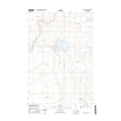 2015 Map of Lac Sault Dore, 2015 Print