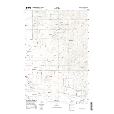 2013 Map of Lacamas Creek, 2013 Print