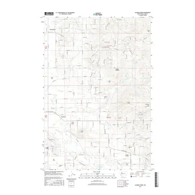 2017 Map of Lacamas Creek, 2017 Print