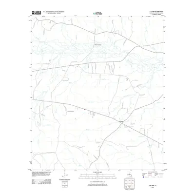 2012 Map of Lacamp, 2012 Print