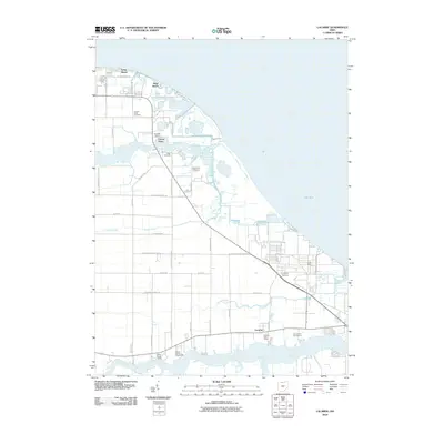 2010 Map of Lacarne, 2010 Print