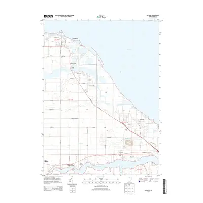 2013 Map of Lacarne, 2013 Print
