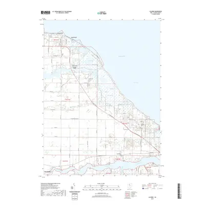 2019 Map of Lacarne, 2019 Print