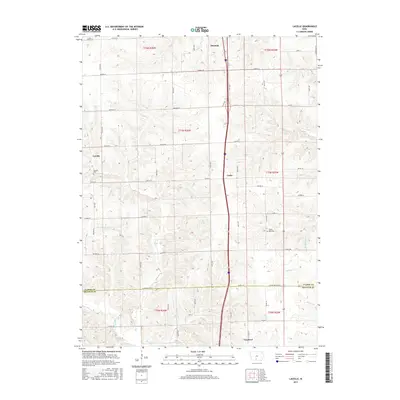 2015 Map of Lacelle, 2015 Print