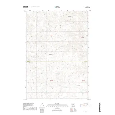 2020 Map of Lacey Gulch, 2020 Print