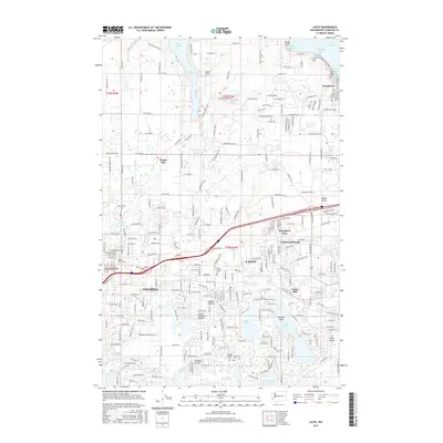 2017 Map of Lacey, 2017 Print