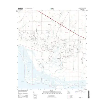 2015 Map of Lacombe, 2015 Print