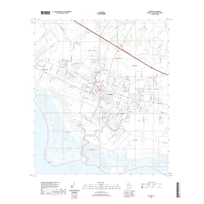 2020 Map of Lacombe, 2020 Print