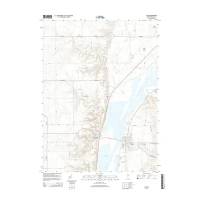 2015 Map of Lacon, 2015 Print