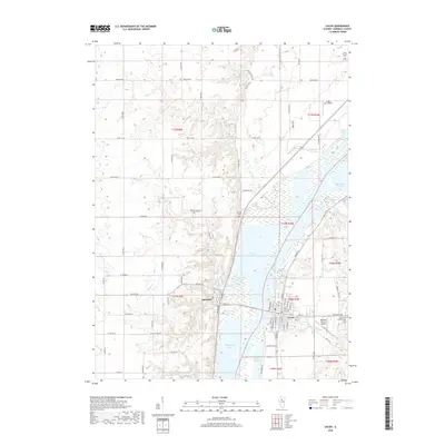 2018 Map of Lacon, 2018 Print