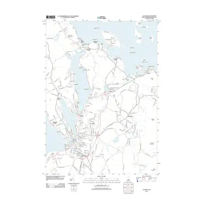 2012 Map of Laconia, 2012 Print