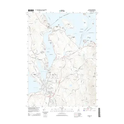 2015 Map of Laconia, 2015 Print