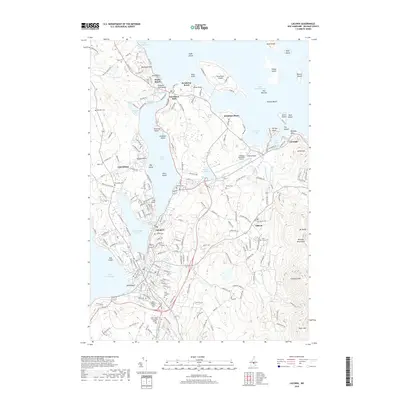 2018 Map of Laconia, 2018 Print