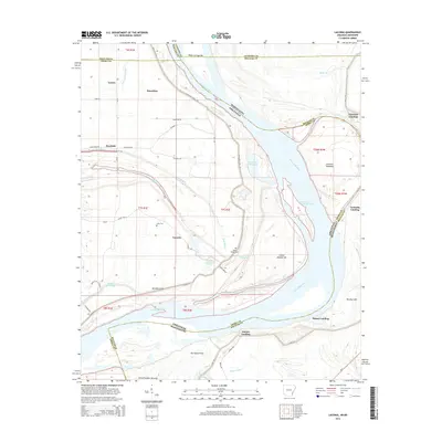 2014 Map of Laconia, 2014 Print