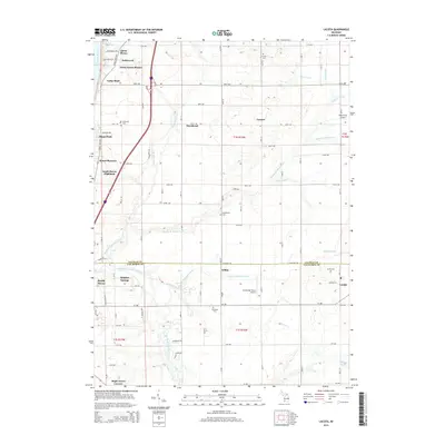 2014 Map of Lacota, 2014 Print