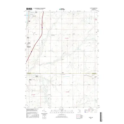 2017 Map of Lacota, 2017 Print