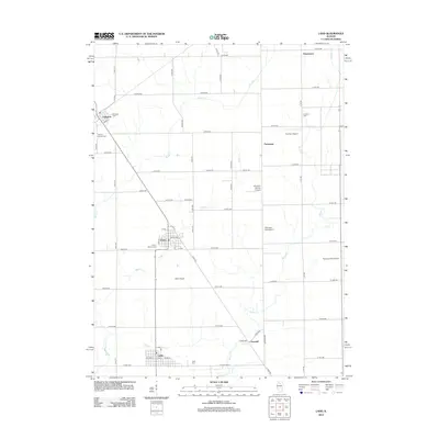 2012 Map of Ladd, 2012 Print