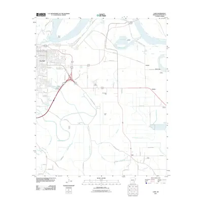 2011 Map of Ladd, 2011 Print