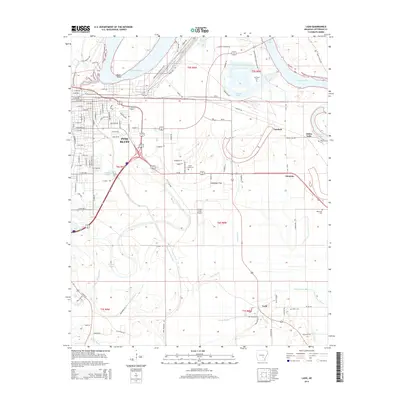 2014 Map of Ladd, 2014 Print