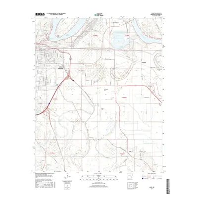 2017 Map of Ladd, 2017 Print