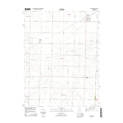 2015 Map of Laddonia, 2015 Print