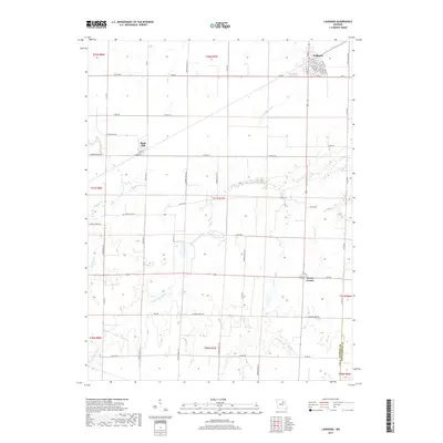 2017 Map of Laddonia, 2017 Print