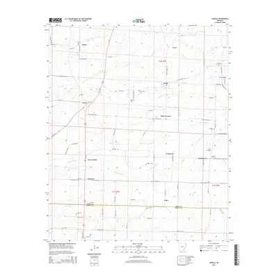 2014 Map of Ladelle, 2014 Print