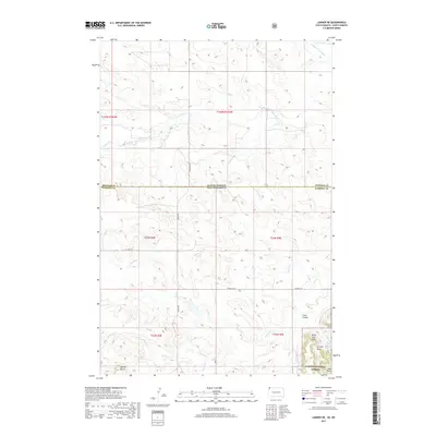 2017 Map of Ladner NE, 2017 Print