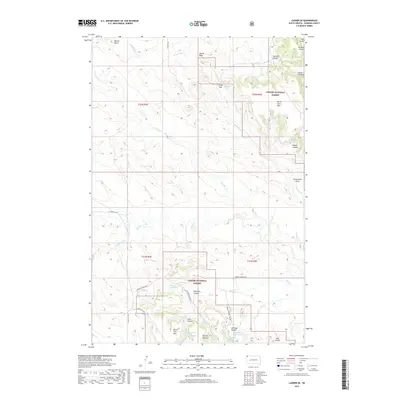 2017 Map of Ladner SE, 2017 Print
