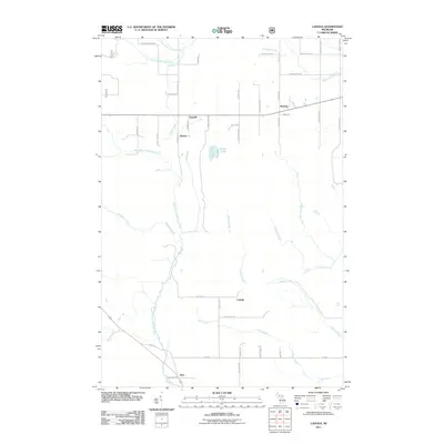 2011 Map of Ladoga, 2011 Print