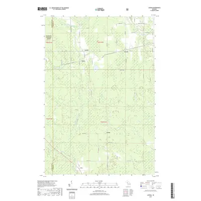 2019 Map of Ladoga, 2019 Print